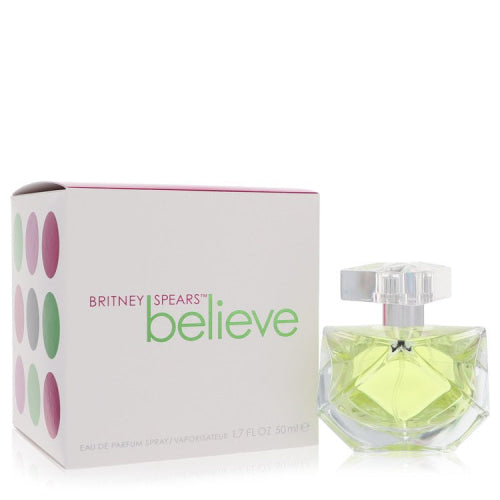 Believe by Britney SpearsEau De Parfum Spray 1.7 oz 1.7 oz / 50 ml / Alcohol, Amber, Woody, Aldehyde, Oils Women