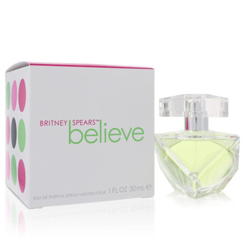 Believe by Britney SpearsEau De Parfum Spray 1 oz 1 oz / 30 ml / Alcohol, Amber, Woody, Aldehyde, Oils Women