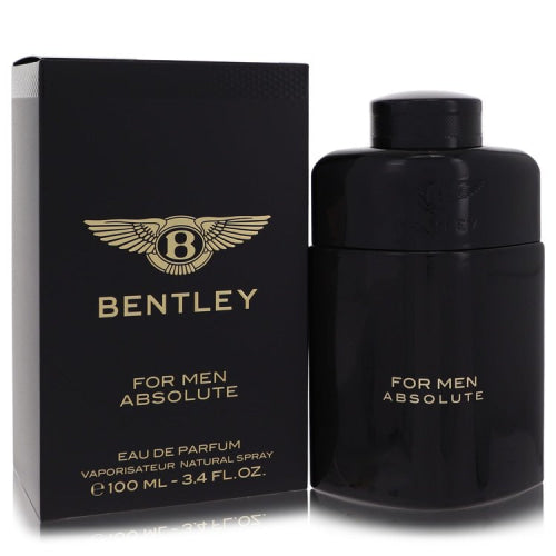 Bentley Absolute by BentleyEau De Parfum Spray 3.4 oz 3.4 oz / 100 ml / Alcohol, Amber, Woody, Aldehyde, Oils Men