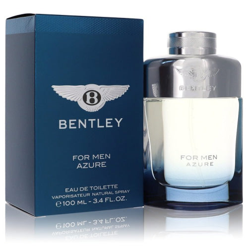Bentley Azure by BentleyEau De Toilette Spray 3.4 oz 3.4 oz / 100 ml / Alcohol, Amber, Woody, Aldehyde, Oils Men