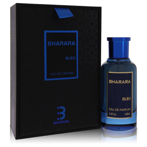 Bharara Bleu by Bharara BeautyEau De Parfum Spray + Refillable Travel Spray (Unisex) 3.4 oz 3.4 oz / 100 ml / Alcohol, Amber, Woody,