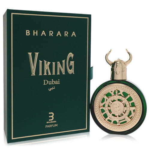 Bharara Viking Dubai by Bharara BeautyEau De Parfum Spray (Unisex) 3.4 oz 3.4 oz / 100 ml / Alcohol, Amber, Woody, Aldehyde, Oils Unisex