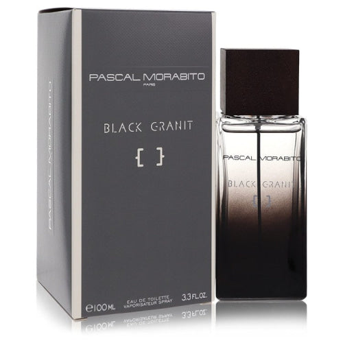 Black Granit by Pascal MorabitoEau De Toilette Spray 3.3 oz 3.3 oz / 100 ml / Alcohol, Amber, Woody, Aldehyde, Oils Men
