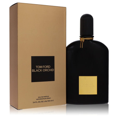 Black Orchid by Tom FordEau De Parfum Spray 3.4 oz 3.4 oz / 100 ml / Alcohol, Amber, Woody, Aldehyde, Oils Women