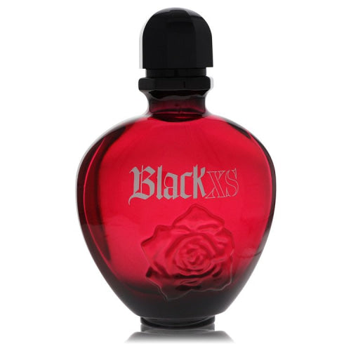Black XS by Paco RabanneEau De Toilette Spray (Tester) 2.7 oz 2.7 oz / 80 ml / Alcohol, Amber, Woody, Aldehyde, Oils Women