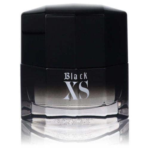 Black XS by Paco RabanneEau De Toilette Spray (unboxed) 1.7 oz 1.7 oz / 50 ml / Alcohol, Amber, Woody, Aldehyde, Oils Men