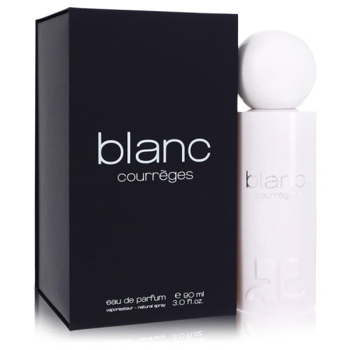 Blanc De Courreges by CourregesEau De Parfum Spray (New Packaging) 3 oz 3 oz / 90 ml / Alcohol, Amber, Woody, Aldehyde, Oils Women