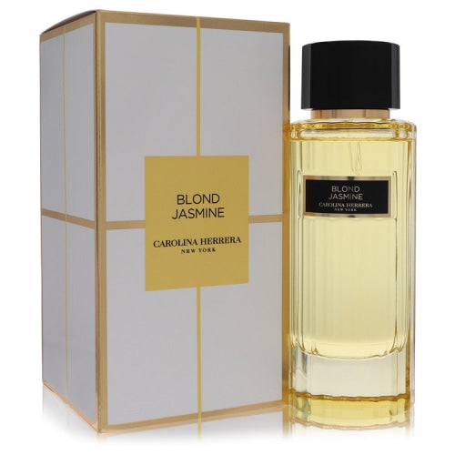 Blond Jasmine by Carolina HerreraEau De Toilette Spray (Unisex) 3.4 oz 3.4 oz / 100 ml / Alcohol, Amber, Woody, Aldehyde, Oils Unisex
