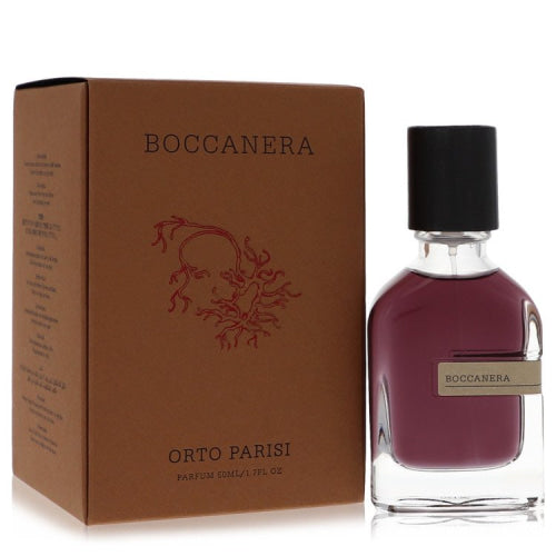 Boccanera by Orto ParisiParfum Spray (Unisex) 1.7 oz 1.7 oz / 50 ml / Alcohol, Amber, Woody, Aldehyde, Oils Unisex