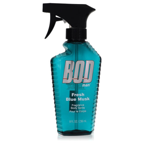 Bod Man Fresh Blue Musk by Parfums De CoeurBody Spray 8 oz 8 oz / 240 ml / Alcohol, Amber, Woody, Aldehyde, Oils Men