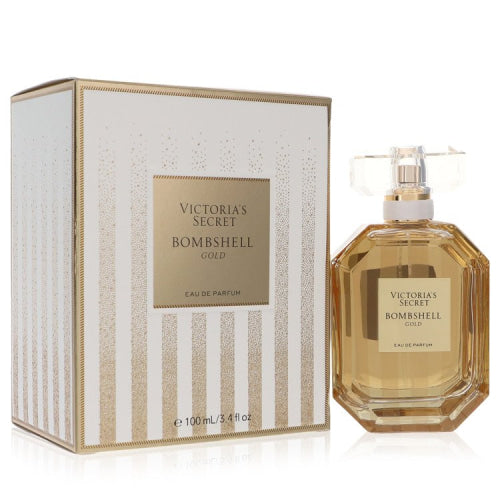 Bombshell Gold by Victoria’s SecretEau De Parfum Spray 3.4 oz 3.4 oz / 100 ml / Alcohol, Amber, Woody, Aldehyde, Oils Women