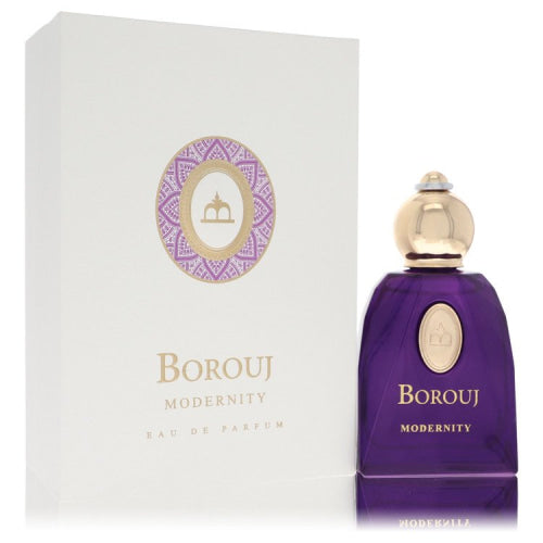 Borouj Modernity by BoroujEau De Parfum Spray (Unisex) 2.8 oz 2.8 oz / 83 ml / Alcohol, Amber, Woody, Aldehyde, Oils Unisex