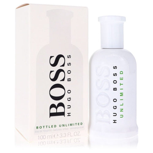 Boss Bottled Unlimited by Hugo BossEau De Toilette Spray 3.3 oz 3.3 oz / 100 ml / Alcohol, Amber, Woody, Aldehyde, Oils Men