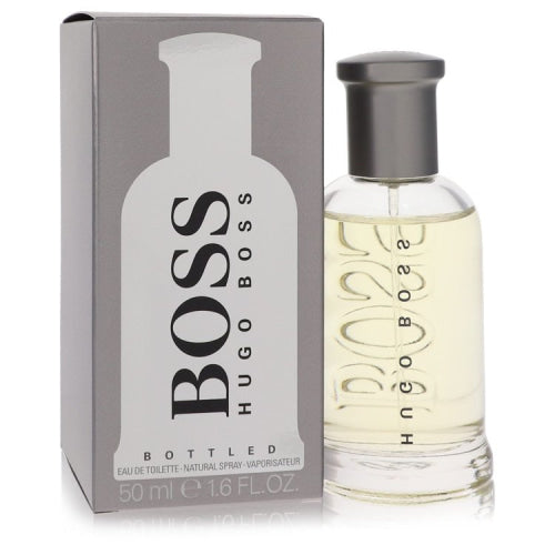 Boss No. 6 by Hugo BossEau De Toilette Spray (Grey Box) 1.6 oz 1.6 oz / 50 ml / Alcohol, Amber, Woody, Aldehyde, Oils Men