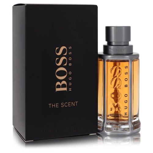 Boss The Scent by Hugo BossEau De Toilette Spray 1.7 oz 1.7 oz / 50 ml / Alcohol, Amber, Woody, Aldehyde, Oils Men