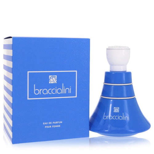 Braccialini Blue by BraccialiniEau De Parfum Spray 3.4 oz 3.4 oz / 100 ml / Alcohol, Amber, Woody, Aldehyde, Oils Women