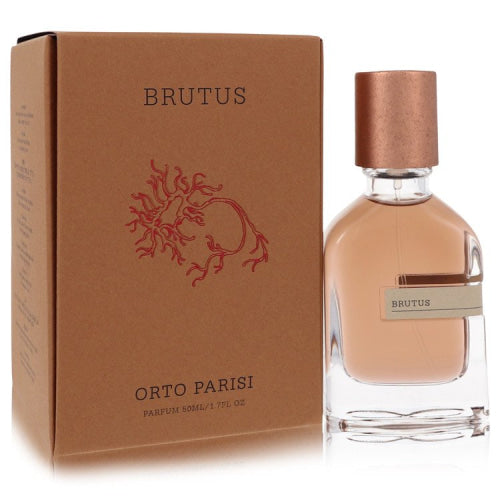Brutus by Orto ParisiParfum Spray (Unisex) 1.7 oz 1.7 oz / 50 ml / Alcohol, Amber, Woody, Aldehyde, Oils Unisex