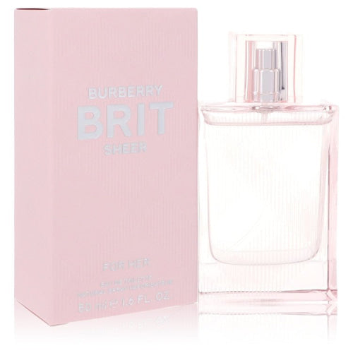 Burberry Brit Sheer by BurberryEau De Toilette Spray 1.7 oz 1.7 oz / 50 ml / Alcohol, Amber, Woody, Aldehyde, Oils Women