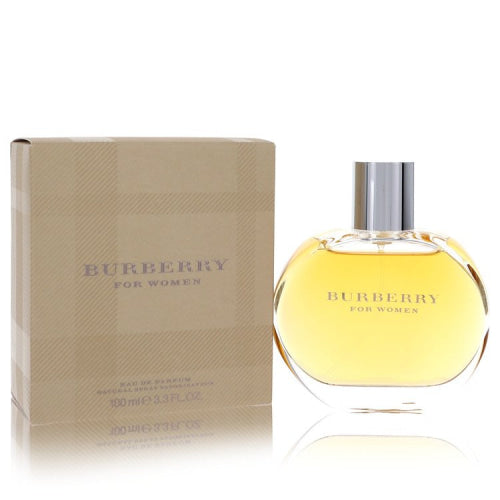 Burberry by BurberryEau De Parfum Spray 3.3 oz 3.3 oz / 100 ml / Alcohol, Amber, Woody, Aldehyde, Oils Women