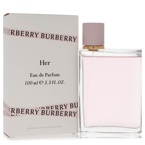 Burberry Her by BurberryEau De Parfum Spray 3.4 oz 3.4 oz / 100 ml / Alcohol, Amber, Woody, Aldehyde, Oils Women
