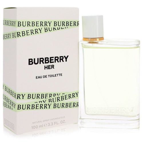 Burberry Her by BurberryEau De Toilette Spray 3.4 oz 3.4 oz / 100 ml / Alcohol, Amber, Woody, Aldehyde, Oils Women