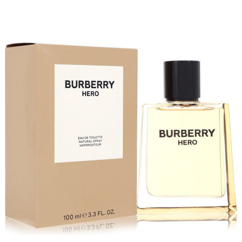 Burberry Hero by BurberryEau De Toilette Spray 3.3 oz 3.3 oz / 100 ml / Alcohol, Amber, Woody, Aldehyde, Oils Men