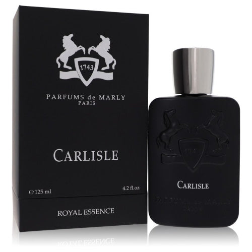 Carlisle by Parfums De MarlyEau De Parfum Spray (Unisex) 4.2 oz 4.2 oz / 125 ml / Alcohol, Amber, Woody, Aldehyde, Oils Unisex