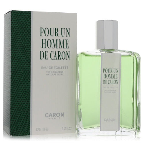 CARON Pour Homme by CaronEau De Toilette Spray 4.2 oz 4.2 oz / 125 ml / Alcohol, Amber, Woody, Aldehyde, Oils Men