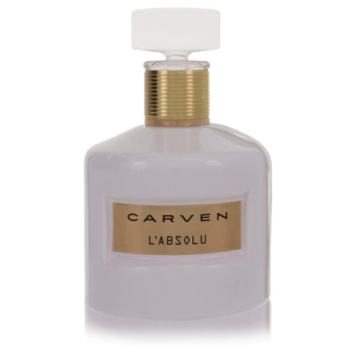 Carven L’absolu by CarvenEau De Parfum Spray (Tester) 3.3 oz 3.3 oz / 100 ml / Alcohol, Amber, Woody, Aldehyde, Oils Women
