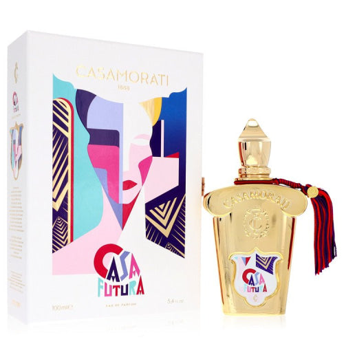 Casamorati 1888 Casafutura by XerjoffEau De Parfum Spray 3.4 oz 3.4 oz / 100 ml / Alcohol, Amber, Woody, Aldehyde, Oils Women