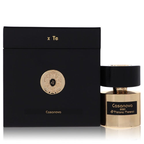 Casanova by Tiziana TerenziExtrait De Parfum Spray (Unisex) 3.38 oz 3.38 oz / 100 ml / Alcohol, Amber, Woody, Aldehyde, Oils Unisex