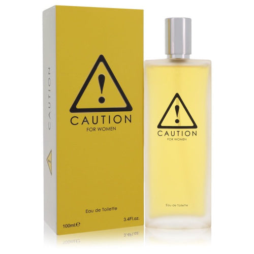 Caution by KraftEau De Toilette Spray 3.4 oz 3.4 oz / 100 ml / Alcohol, Amber, Woody, Aldehyde, Oils Women