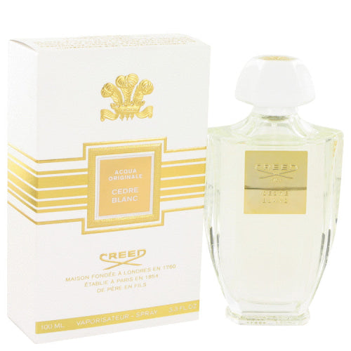 Cedre Blanc by CreedEau De Parfum Spray 3.3 oz 3.3 oz / 100 ml / Alcohol, Amber, Woody, Aldehyde, Oils Women