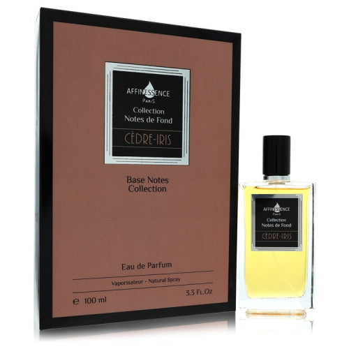 Cedre Iris by AffinessenceEau De Parfum Spray (Unisex) 3.3 oz 3.3 oz / 100 ml / Alcohol, Amber, Woody, Aldehyde, Oils Unisex