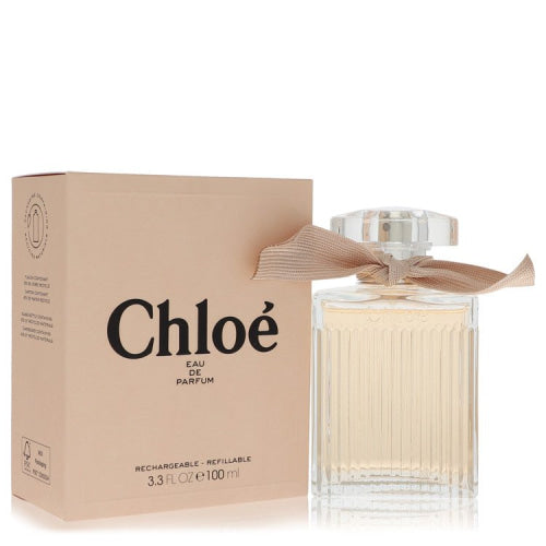 Chloe (New) by ChloeEau De Parfum Refillable Spray 3.3 oz 3.3 oz / 100 ml / Alcohol, Amber, Woody, Aldehyde, Oils Women