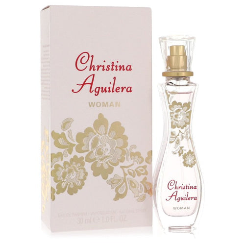 Christina Aguilera Woman by Christina AguileraEau De Parfum Spray 1 oz 1 oz / 30 ml / Alcohol, Amber, Woody, Aldehyde, Oils Women