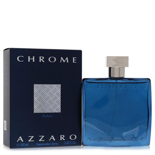 Chrome by AzzaroParfum Spray 3.4 oz 3.4 oz / 100 ml / Alcohol, Amber, Woody, Aldehyde, Oils Men