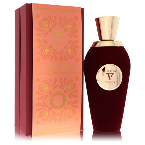 Cicuta V by V CantoExtrait De Parfum Spray (Unisex) 3.38 oz 3.38 oz / 100 ml / Alcohol, Amber, Woody, Aldehyde, Oils Unisex