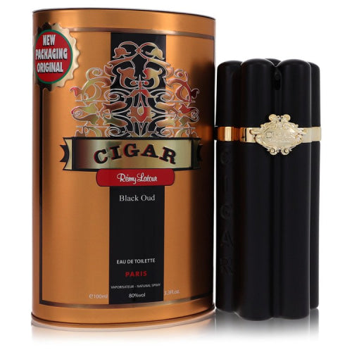Cigar Black Oud by Remy LatourEau De Toilette Spray 3.3 oz 3.3 oz / 100 ml / Alcohol, Amber, Woody, Aldehyde, Oils Men