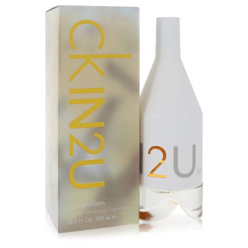 CK In 2U by Calvin KleinEau De Toilette Spray 3.4 oz 3.4 oz / 100 ml / Alcohol, Amber, Woody, Aldehyde, Oils Women