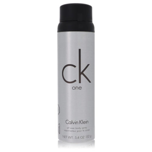 Ck One by Calvin KleinBody Spray (Unisex) 5.2 oz 5.2 oz / 154 ml / Alcohol, Amber, Woody, Aldehyde, Oils Unisex