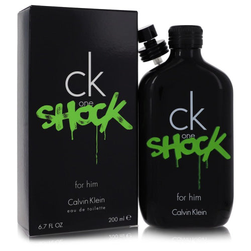 CK One Shock by Calvin KleinEau De Toilette Spray 6.7 oz 6.7 oz / 200 ml / Alcohol, Amber, Woody, Aldehyde, Oils Men