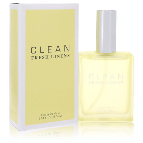 Clean Fresh Linens by CleanEau De Parfum Spray (Unisex) 2.14 oz 2.14 oz / 63 ml / Alcohol, Amber, Woody, Aldehyde, Oils Unisex