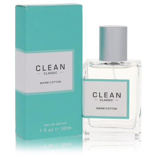 Clean Warm Cotton by CleanEau De Parfum Spray 1 oz 1 oz / 30 ml / Alcohol, Amber, Woody, Aldehyde, Oils Women