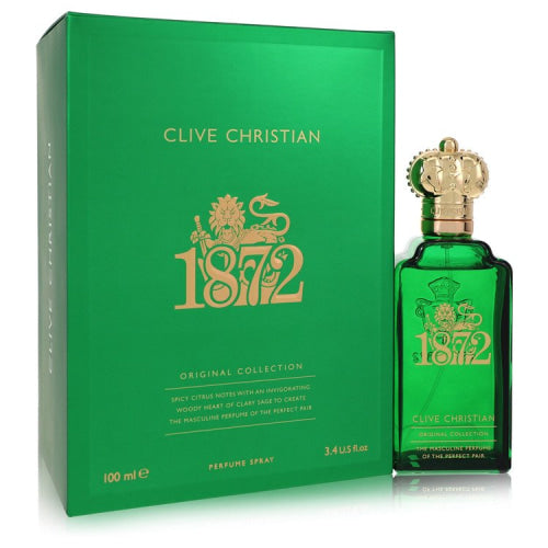 Clive Christian 1872 by Clive ChristianPerfume Spray 3.4 oz 3.4 oz / 100 ml / Alcohol, Amber, Woody, Aldehyde, Oils Men