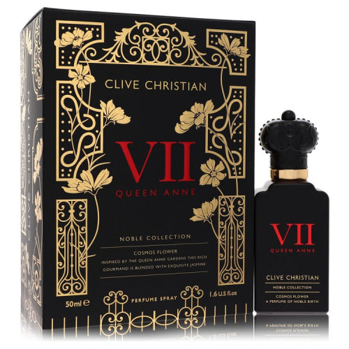 Clive Christian VII Queen Anne Cosmos Flower by Clive ChristianPerfume Spray 1.6 oz 1.6 oz / 50 ml / Alcohol, Amber, Woody, Aldehyde, Oils