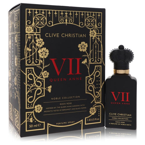 Clive Christian VII Queen Anne Rock Rose by Clive ChristianPerfume Spray 1.6 oz 1.6 oz / 50 ml / Alcohol, Amber, Woody, Aldehyde, Oils Women