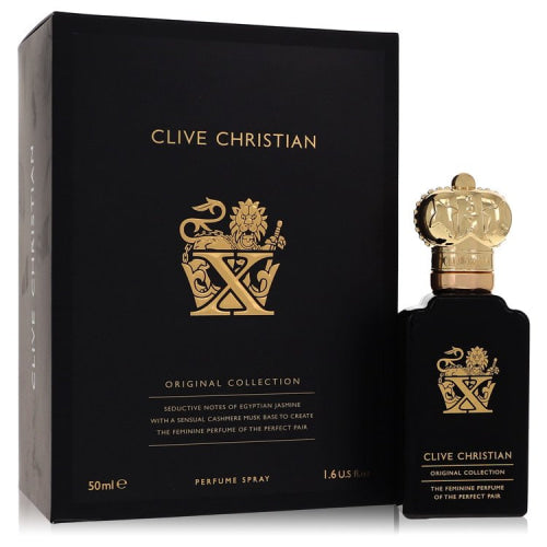 Clive Christian X by Clive ChristianPure Parfum Spray (New Packaging) 1.6 oz 1.6 oz / 50 ml / Alcohol, Amber, Woody, Aldehyde, Oils Women