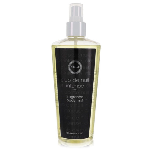 Club De Nuit Intense by ArmafBody Mist 8.4 oz 8.4 oz / 248 ml / Alcohol, Amber, Woody, Aldehyde, Oils Men