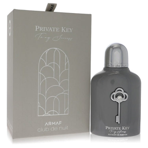 Club De Nuit Private Key To My Success by ArmafExtrait De Parfum Spray (Unisex) 3.4 oz 3.4 oz / 100 ml / Alcohol, Amber, Woody, Aldehyde,
